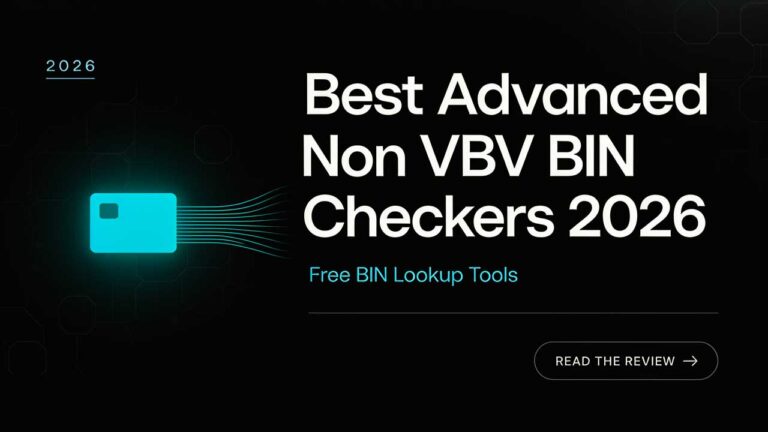 Best advanced non VBV BIN checkers 2026 showing free BIN lookup tools comparison