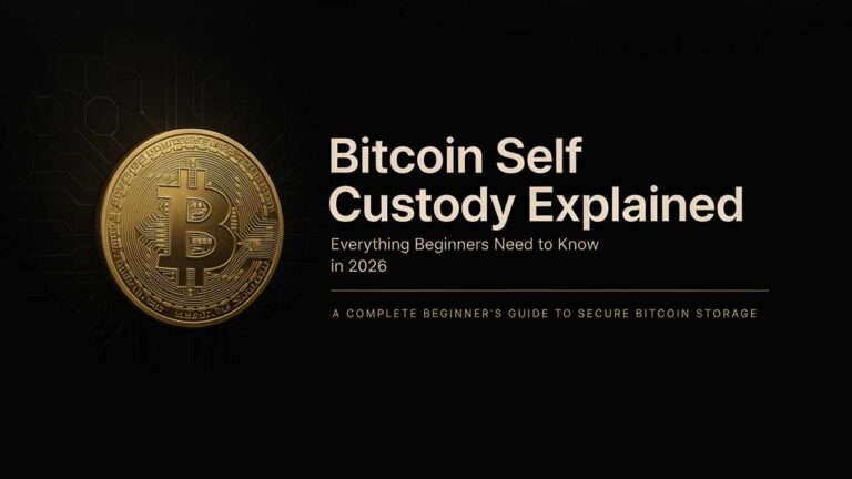 Bitcoin self custody explained everything beginners need to know in 2026 for USA UK Canada Australia