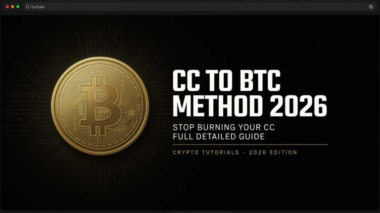 CC to BTC Method 2026: Stop Burning Ur CC Full Detailed Guide CC to BTC method 2026 stop burning ur CC full detailed guide for USA UK Canada Australia