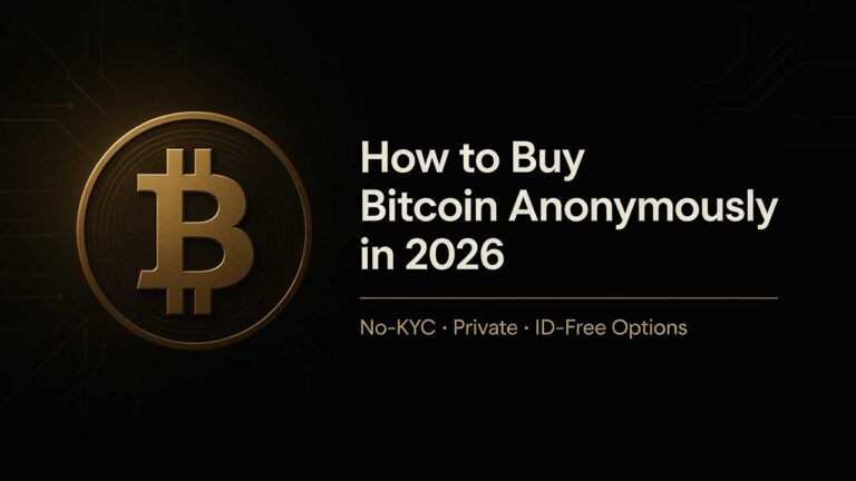 How to Buy Bitcoin Anonymously in 2026: No-KYC, Private & ID-Free Options Buying Bitcoin. How to buy Bitcoin anonymously in 2026 no-KYC private and ID-free options for USA UK Canada Australia