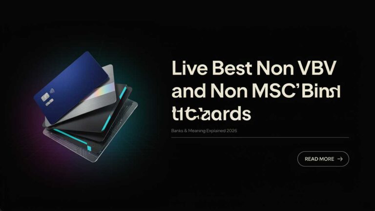 Live Best Non Vbv and Non Msc Bins List Cards, Banks & Meaning Explained 2026 Live best non VBV and Non MSC BINs list cards banks and meaning explained 2026 with USA UK Canada Australia focus