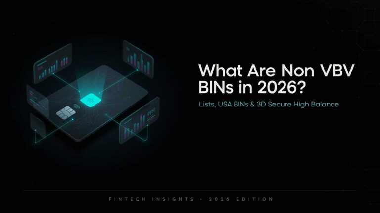 What Are Non VBV BINs in 2026 updated list showing USA BINs with 3D Secure high balance details